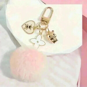 Pink Purse Charm/ Key Chain